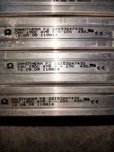 Z2153247432 47R 拆机AB伟肯变频器充电启动电阻DANOTHERM 原装