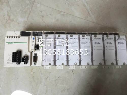 ￥施耐德M340模块 电源 CPU 数字/模拟量输入输出 连接线 一套 询