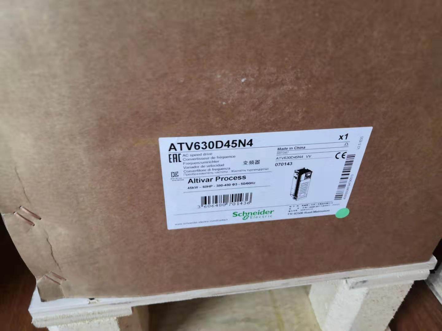 ATV630D37N4 ATV630D45N4 ATV630D55N4 ATV630D75N4施耐德变频器
