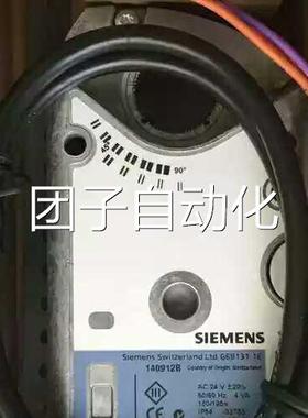 正品执S器IEMENS西门子GMA132.1E开关电型动风阀行弹簧复位24V询
