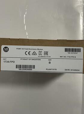 $AB 1734-FPD 1734-IA2 罗克韦尔PLC工控模块质量保证询价