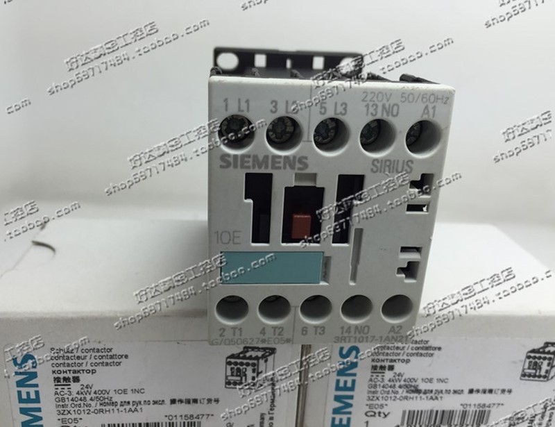 ￥3RT1017-1AN21 3RT1017-1AN22进口德国西门子接触器询价