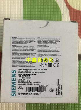 原装电机保护继电器3RN1010-1BB00 3RN1010-1CM00 3RN1010-1CB00