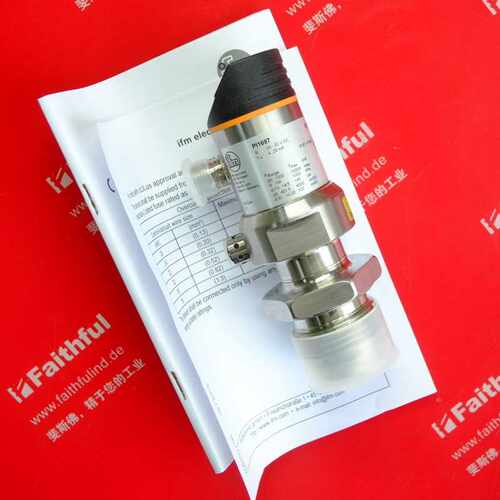 ￥IFM PI1697 易福门全新压力传感器 PI-001BREA01-E-ZVG/US/ /P