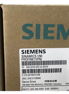 V90伺服1FL6042-1AF61-2AA1西门子1FL6高惯量电机400V 0.4kW现货