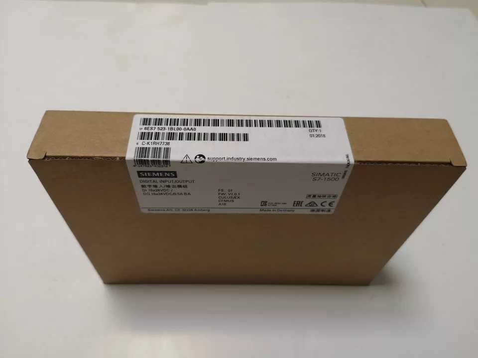 6ES7523-1BL00-0AA0 S7-1500西门子原装模块6ES7 523-1BL00-0AA0