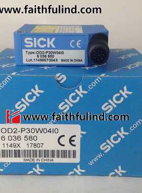@Sick OD2-P30W04I0 西克全新位移测量传感器 6036580 OD Value询