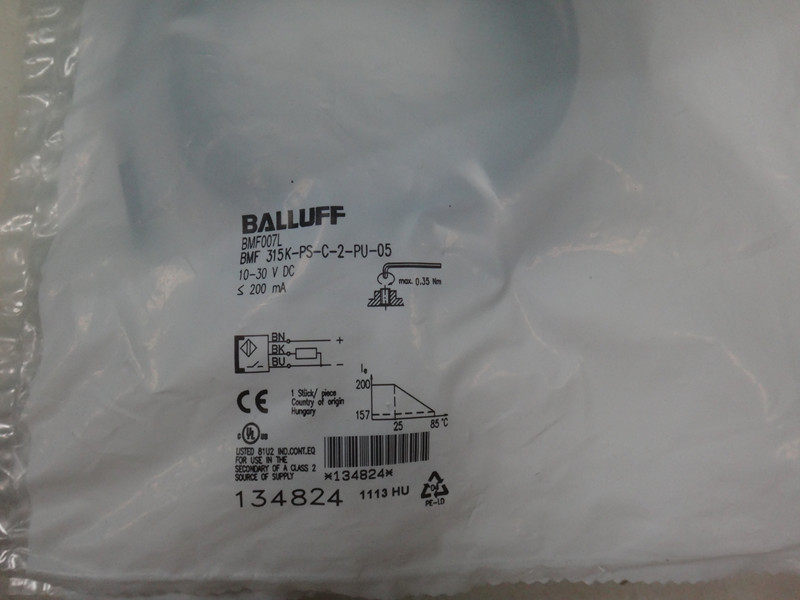 315K-PS-C-2-PU-05 (134824 ) 全新原装 询价