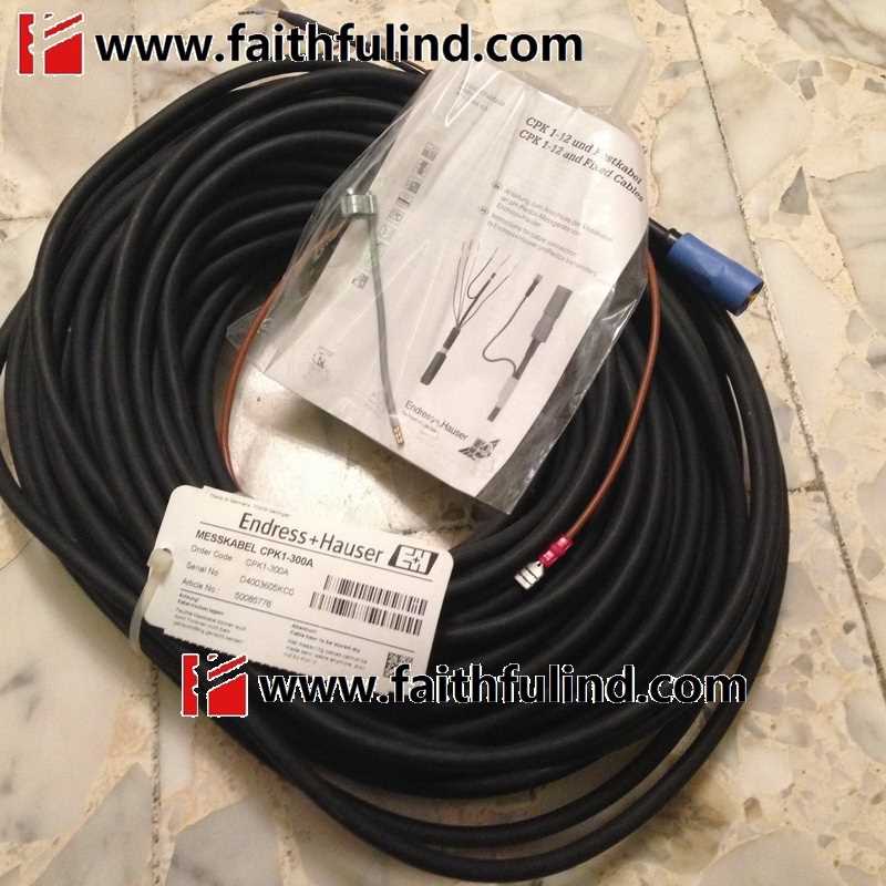 @E+H 50085776 恩德斯豪斯全新PH电极 CPK1-300A 30米询价