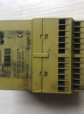 新振工控 原装拆机 有裂缝 PLIZ 皮尔兹 PZE 9 774150 实物照片（