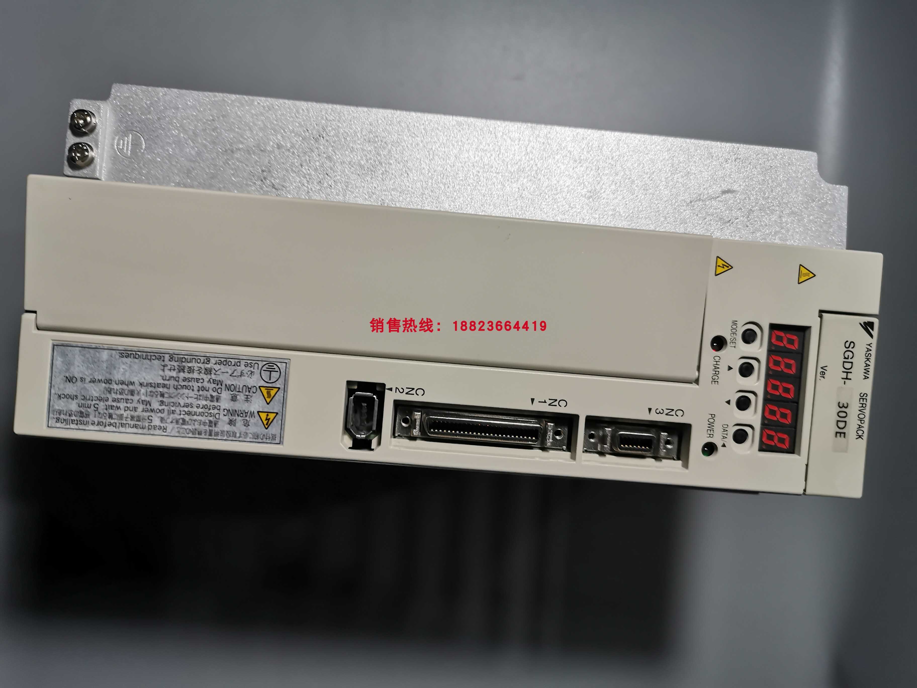 @SGMGH-30DCA6H/6F +SGDH-30DE 全新原装安川伺服现货供应 特价询