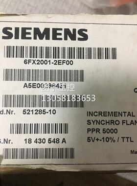 ！6FX2001-2EF00 全新原装西门子 TTL RS422编码器 6FX2OO1-2EFOO