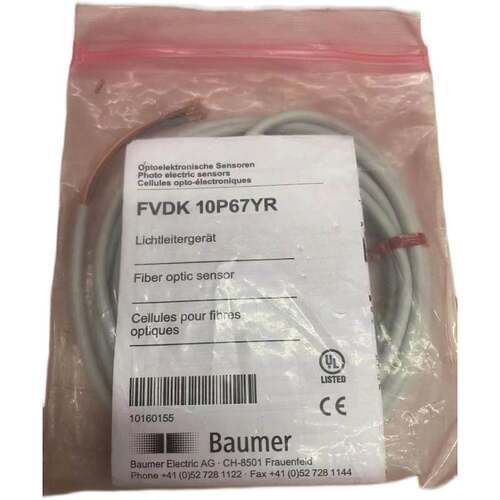 优价Baumer 堡盟传感器 FVDK 10P67YR 原装正品询价