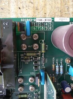 拆机S31043-Q1166-B100 W31043-Q1165-B1-4 工控板功能完好非实价