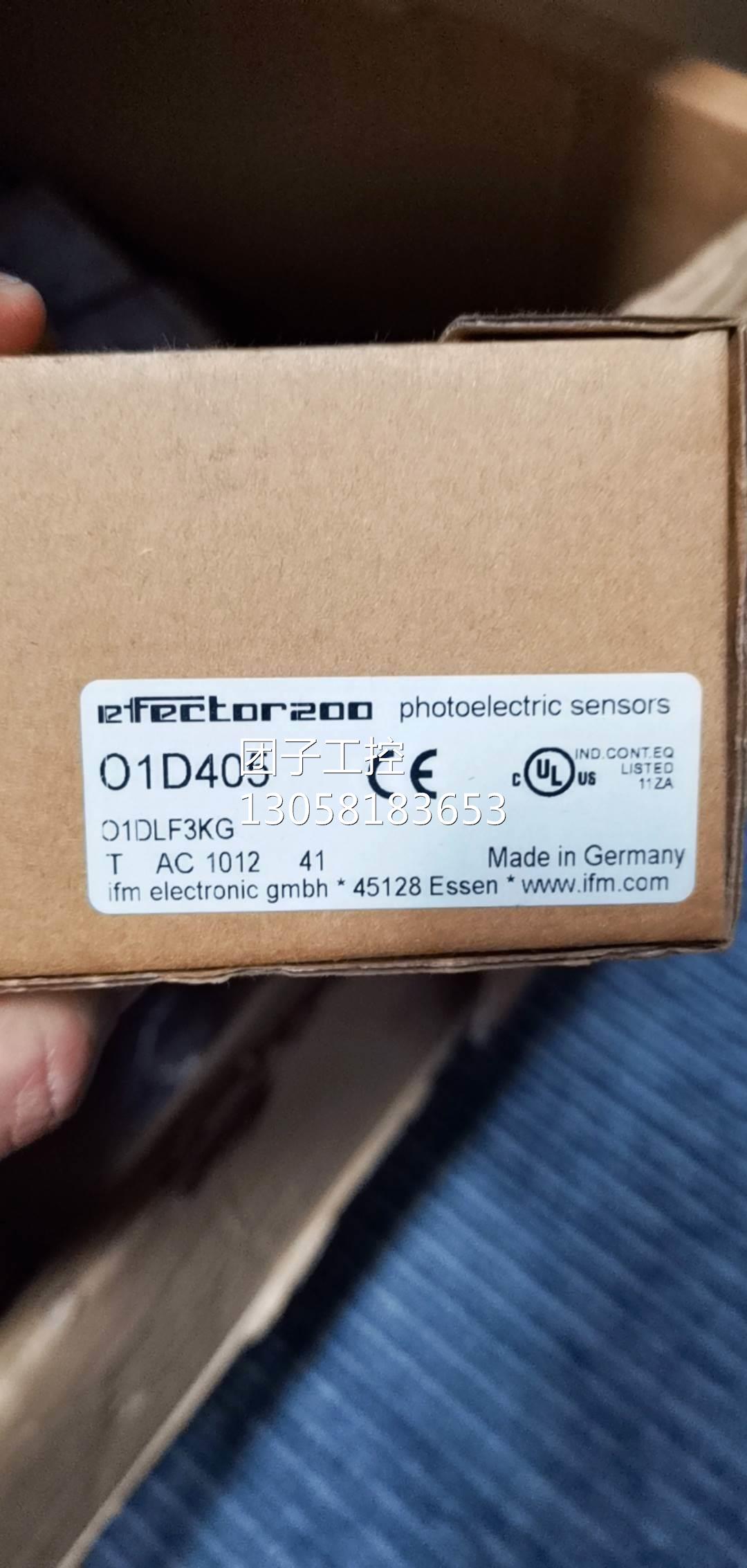 ！IFM易福门O1D405激光测距传感器 01D405询价