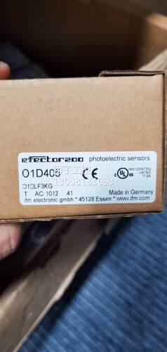 ！IFM易福门O1D405激光测距传感器 01D405询价