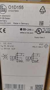 ￥IFM易福门激光测距传感器O1D155询价