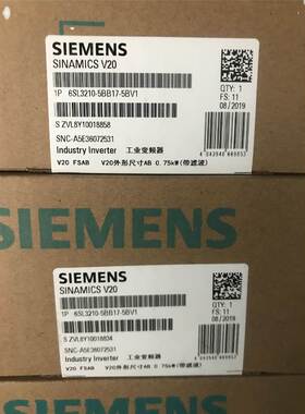 6SL3244-0BB12-1BA1西门子G120 控制单元6SL3244OBB121BA1询价