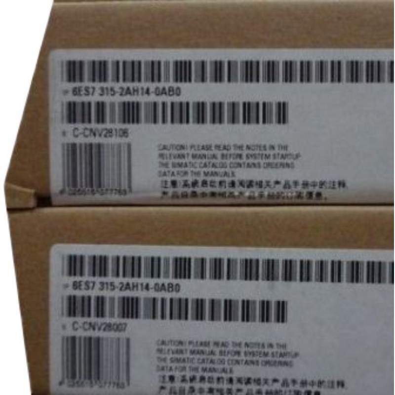 6ES7315-2AH14-0AB0西门子CPU315-2DP主机控制器 全新原装询价