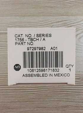 1756-TBSH 原装美国AB罗克韦尔PLC模块ControlLogix系列询价