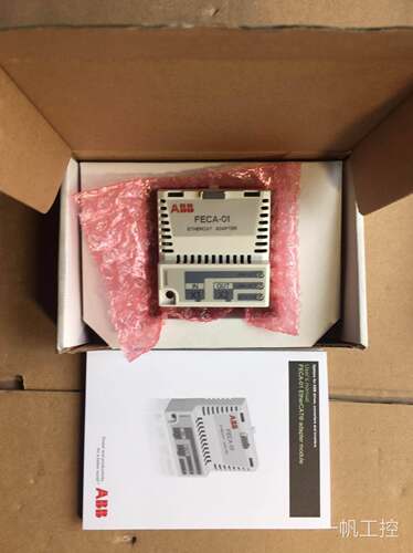 全AB适B变频器ABB变频以太网配器 通讯模块 FECA-新01 用A适S355/