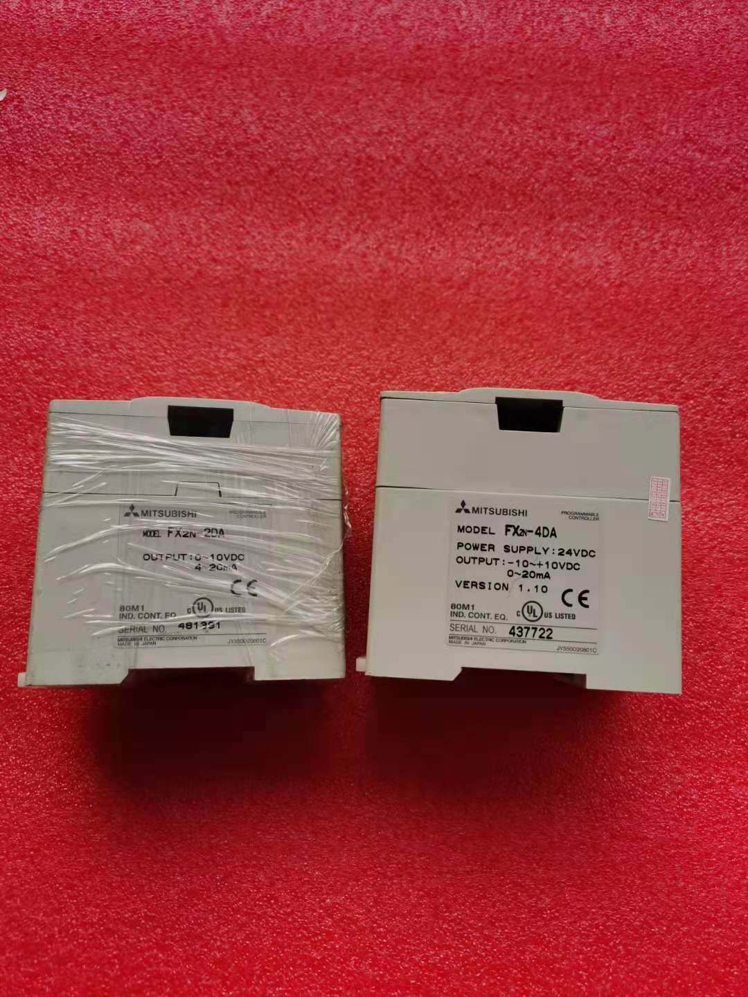 FX2N-2DA 4DA FX5-16EX ES原装三菱模块拍前询价询价