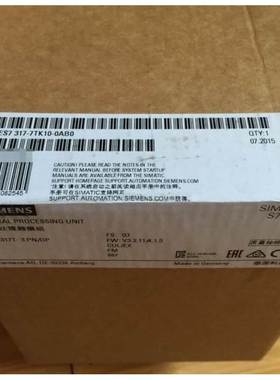 6ES7317-7TK10-0AB0 S7-300 CPU 317t-3 PN / DP中央处理器1024KB