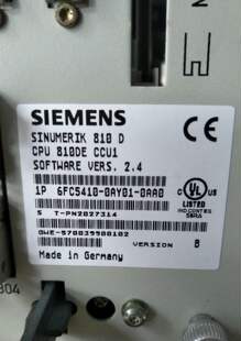 西门子6FC5410-0AY01-0AA0 810 CCU1模块,带PLC314带出口系统软件