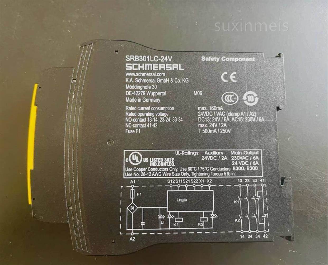 SRB301LC-24V 24VAC/DC施迈赛SCHMERSAL安全继电器现货正品询价