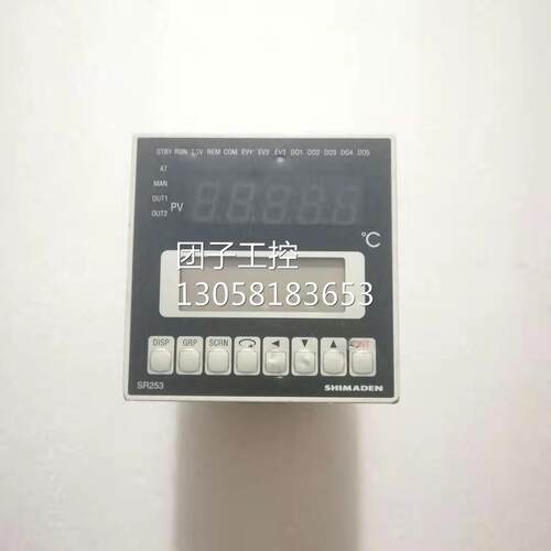 ！SHIMADEN SR253 SR253-2P-N-10600100 SR25361-01高精度温控表