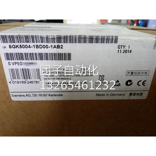 6GK5004-1BD00-1AB2西门子XB004-1交换机模块6GK50041BD001AB2议