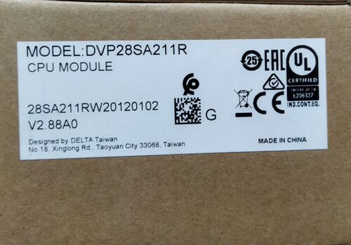 DVP28SA211R全新原装正品台达SA2控制器现货询价