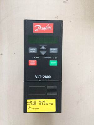 丹佛斯2800 0.55KW 220V VLT2805PD2B20STR0DBF00A00 九欢迎下单