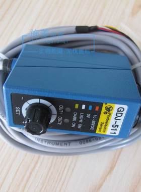 全新AISET上海亚泰GDJ-511色标传感器GDJ511G 电眼开关询价