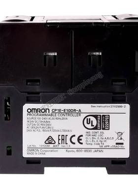 PLC欧姆龙CP1E-E40DR-A E14DR E20DR E30DR E10DT-D CP2E-E60DR-A