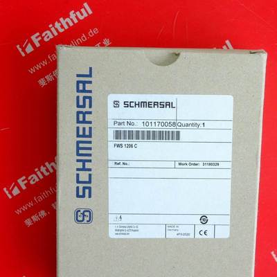 Schmersal 101170058 施迈赛全新安全继电器 FWS 1206C询价