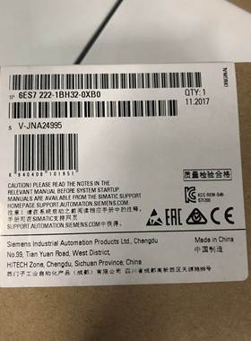 正品西门子S7-1200扩展模块SM1234 4AI/2AO 6ES7234-4HE32-0XB0现