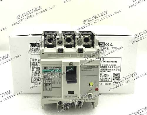 ！原装正品 富士FUJI 漏电断路器 EW100EAG 3P 100A 现货全询价