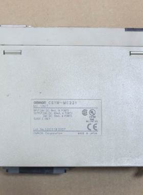 原装拆机欧姆龙PLC模块CS1W-MC221实物如图功能包好有质保询价