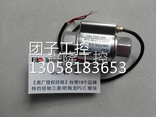 ！台湾H.S.L. 流量开关 WFS-06-01-S.B822 原厂原装询价