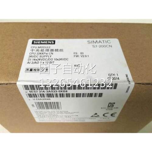 全新6ES7253-1AA22-0XA0西门子EM253positioningModule,200KHz询