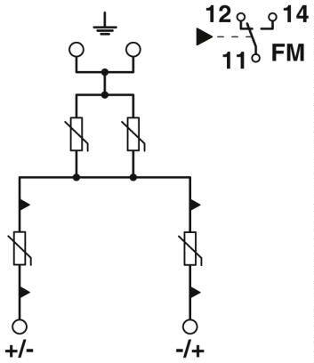 VAL-MB-T2 1500DC-PV/2+V - 2905647菲尼克斯2类电涌保护器询价