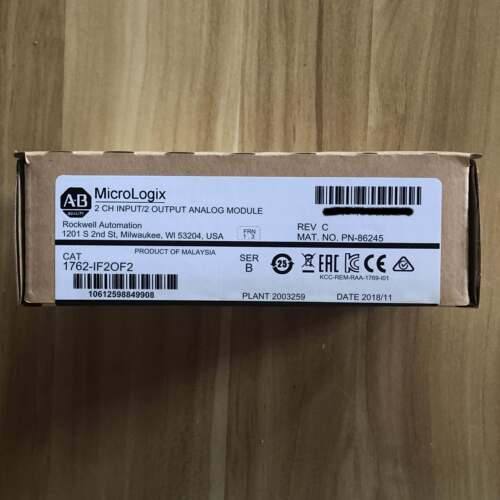 1762-IF2OF2原装美国AB罗克韦尔PLC模块MIcroLogix1200询价