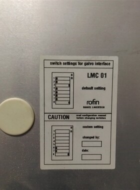 ROFIN原装拆机德国罗芬 LMC01 实物图片 功能包好 以询价为准询价