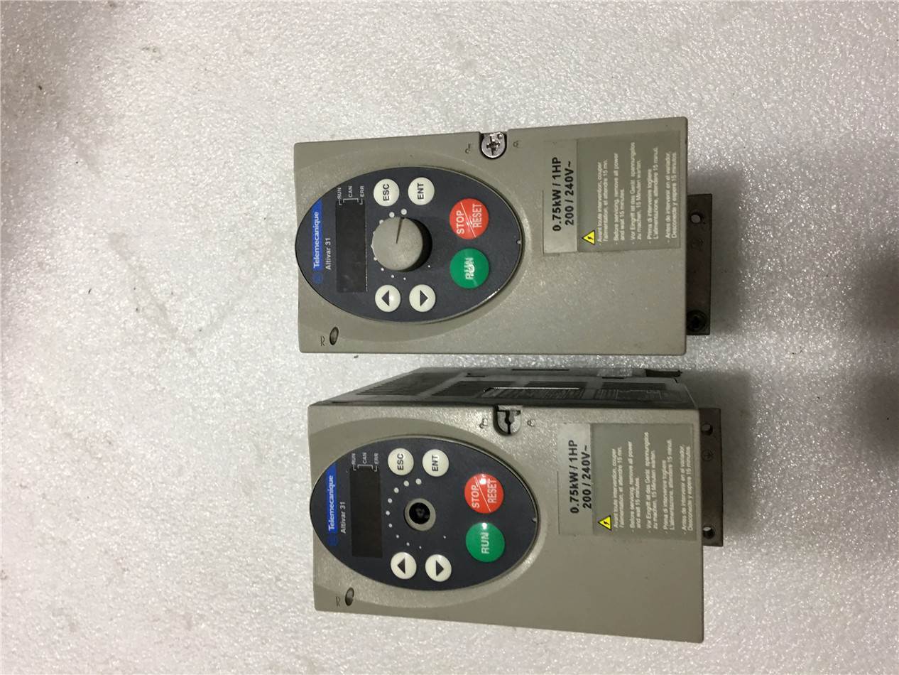 施耐德ATV31系列变频器ATV31H075M2A 0.75KW/220V询价
