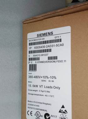 6SE6430-2UD31-8DB0 6SE6430-2UD31/2UD32/2UD33-8DB0/2DB0/0DB0