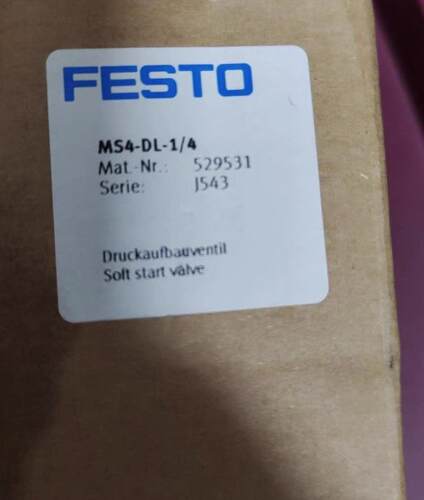 $FESTO软启动阀MS4-DL-1/4货号：529531询价