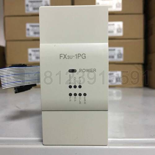 三菱FX3U定位模块 FX3U-1PG 日本进口 1轴200K 原装正品询价
