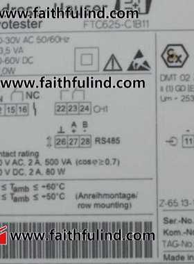 @E+H FTC625-C1B11 恩德斯豪斯全新电容信号转换器 FTC625询价