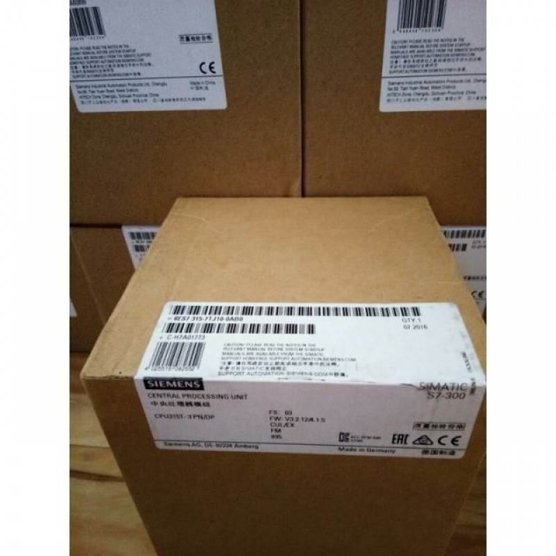 6ES7315-7TJ10-0AB0全新S7-300 CPU315T-3 PN/DP, 中央处理器询价